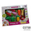 Imagen de VERDURAS EN SET CON ABROJO CUCHILLO Y TABLITA 6.26